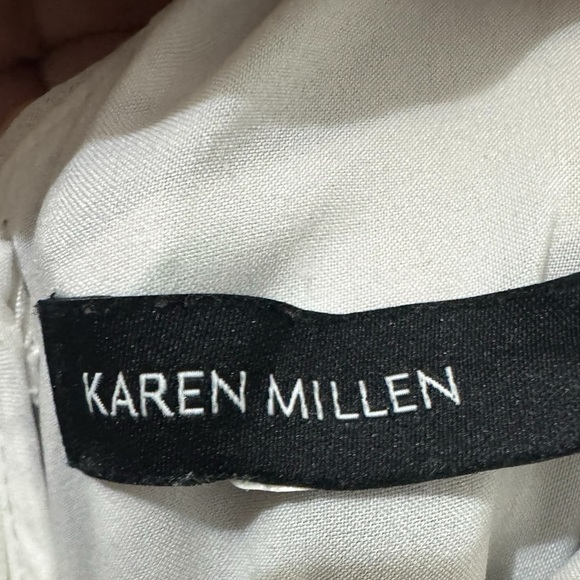 Karen Millen Orchid Floral Halter Maxi Dress Size 12 - Picture 4 of 6